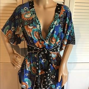 Cute Ric Rac Top w Pokadot Sash, for Anthropologie